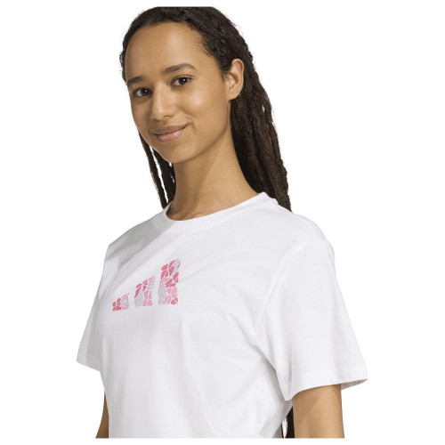 Adidas Γυναικεία κοντομάνικη μπλούζα Soft Side Graphic Tee